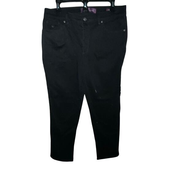 NWT Gloria Vanderbilt Amanda Black Jeans – Size 10 - Picture 1 of 6
